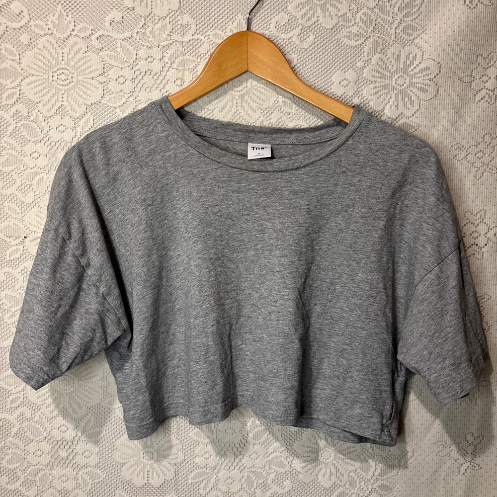 TNA Heather Gray Crewneck Tee